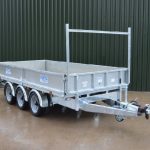 Dale Kane 12'x6' Flatbed Triaxle Trailer