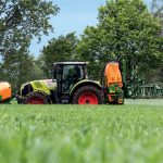 Amazone front tank system for UF mounted field sprayers