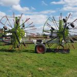 2012 Claas Liner 4000 4 Rotor Grass Rake (Used)