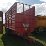 Redrock 180 14.5 Ton Silage Trailer