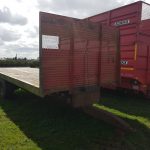21FT Flat Bale Trailer Single Axle (Used)