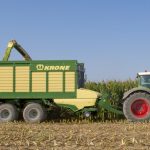 Krone RX self loading and forager filled forage wagons