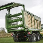 Krone MX forage and discharge wagon