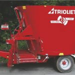 2012 Trioliet Solomix 1 Diet Feeder with Straw Blower (Used)