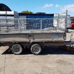 Ifor Williams 10x5'6'' General Purpose Trailer C/W Wire Mesh Sides (Used)