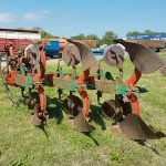Kverneland 120 Head Stock 3 Furrow Reversible Plough (Used)