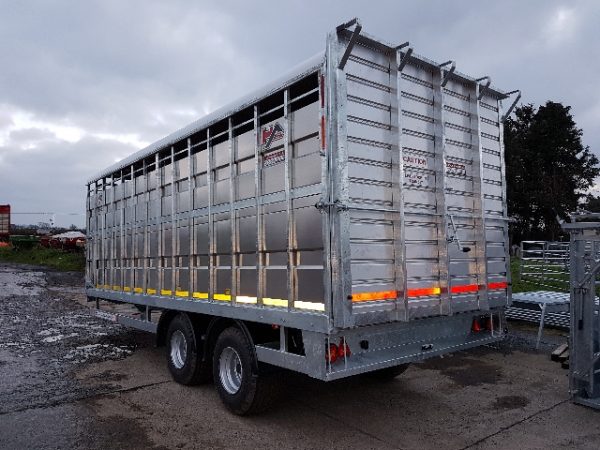 Hudson Trailers 20FT Livestock Cattle Trailer (New) - Martin Supplies