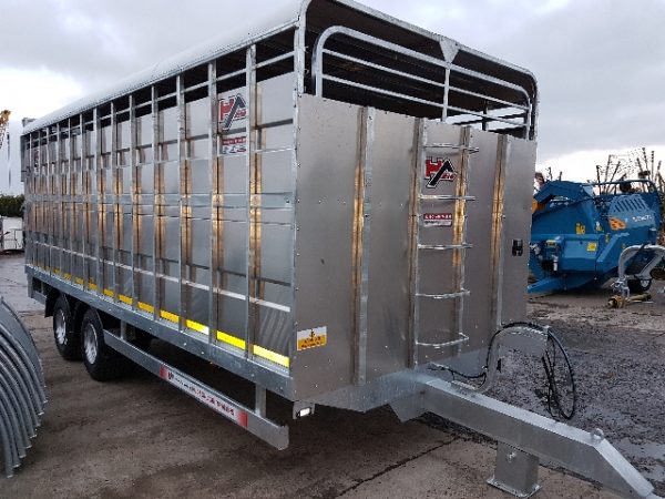 Hudson Trailers 20FT Livestock Cattle Trailer (New) - Martin Supplies