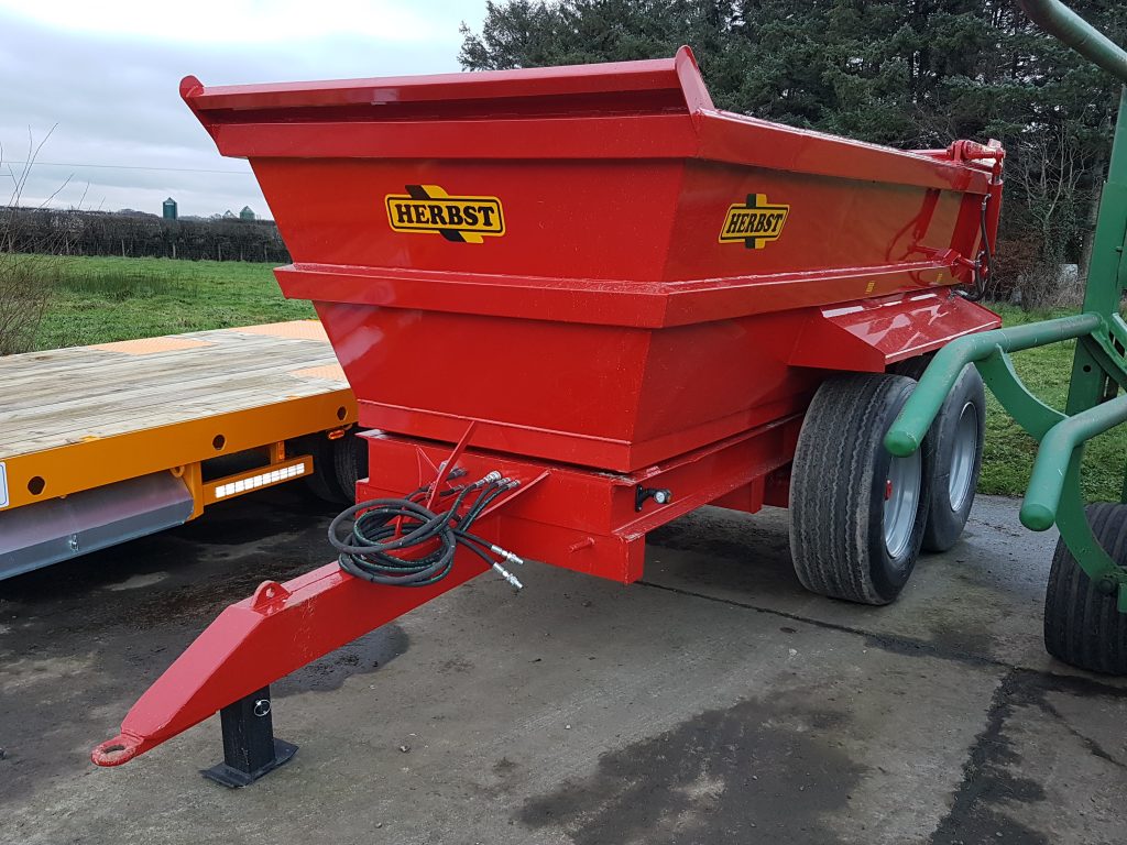 Herbst Dump Trailer Completely Refurbished As New Condition (Used