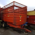 NC Trailers Grain / Silage Trailer includes additional flat body (Used)