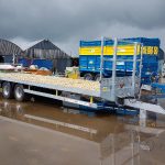 New Hudson 27FT Bale Trailer with wide flotation wheels