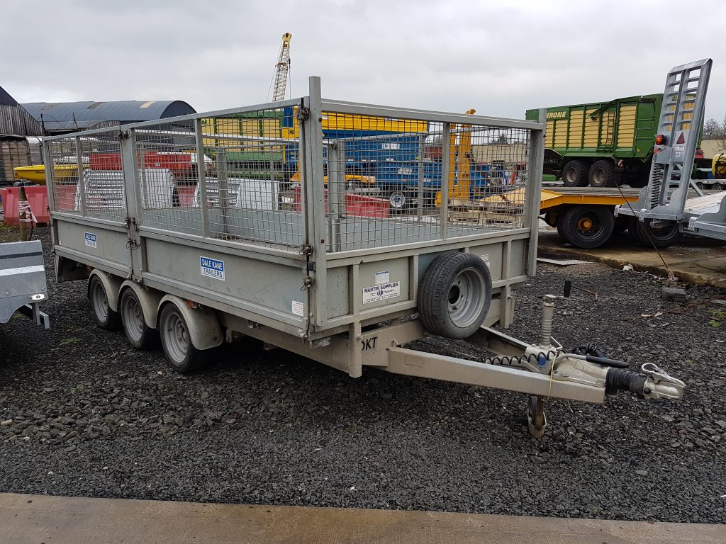 Dale Kane 14FT Tri Axle Builders Trailer Martin Supplies