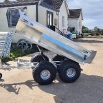 New Tryden Engineering 6.5 ft x 3.6ft ½ ton tipper trailer