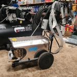 New Polo Compact cold water electric pressure washer