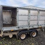 Ifor Williams 10x6 tipper trailer with 4 separate compartments
