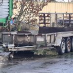 Ifor Williams 14ft tri axle plant trailer