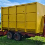BIGAB VV-710 Hook Loader Skip Trailer with 2x 12T and 18T skips
