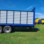 New 14Ton KQuip Silage Trailer plus dump Trailer sides available
