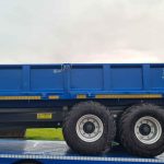 New KQUIP 10 ton General purpose , lowloader, dump Trailer on floatation wheels