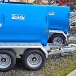 Dale Kane 1000 Litre twin axle fuel trailer