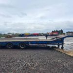 King 45 foot Lowloader with ramps