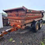 Mcauley 14 ton dump trailer