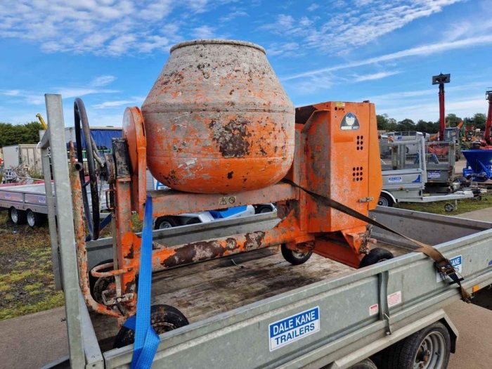 Belle cement mixer key start Martin Supplies