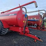 Ruscon 2400 gallon slurry tanker with overhedge boom