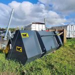 New NC 8ft bucket brush with PIN AND CONE BRACKETS