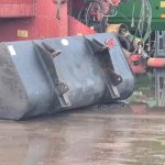 Tiche 8ft telehandler bucket with pin and cone brackets