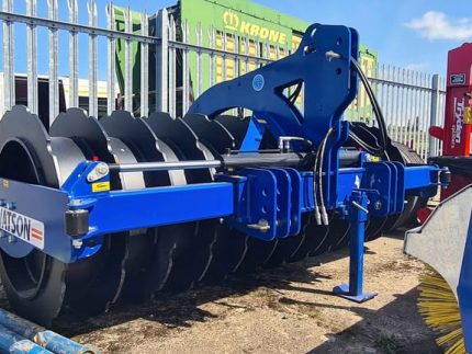 Walter Watson 2.8m / 8FT Silage Compactor. Ready to go.