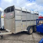 Hudson 12x6 cattle / sheep trailer with decks