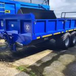 Kenwell 10 ton dropside / dump / bale / lowloader 3 in 1 trailer 1x with bale section, 1 without
