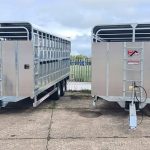 New Hudson 20ft and 20ft with decks Livestock trailers
