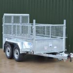 Dale Kane 8'x4' Builders Trailer with Wire Mesh Kit