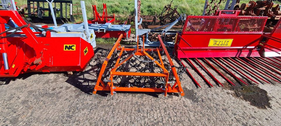 Chain-Harrow-for-compact-tractor.jpg Chain Harrow 8FT for compact tractor - Image 1